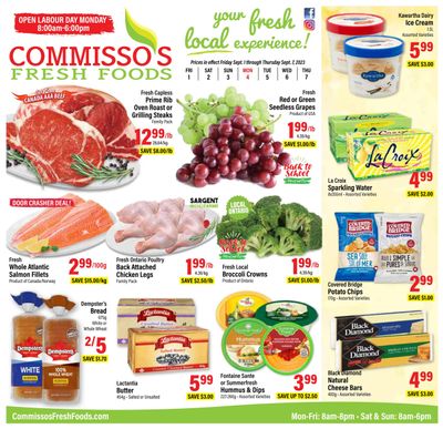 Commisso's Fresh Foods Flyer September 1 to 7