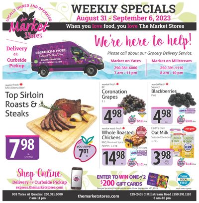The Market Stores Flyer August 31 to September 6