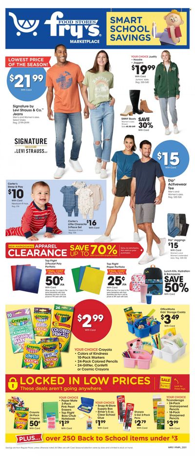 Fry’s (AZ) Weekly Ad Flyer Specials August 30 to September 5, 2023