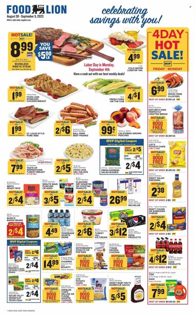 Food Lion (GA) Weekly Ad Flyer Specials August 30 to September 5, 2023