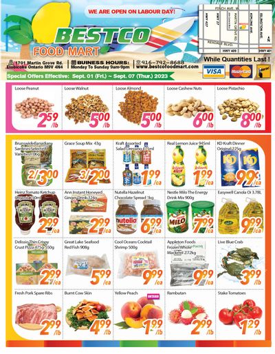 BestCo Food Mart (Etobicoke) Flyer September 1 to 7