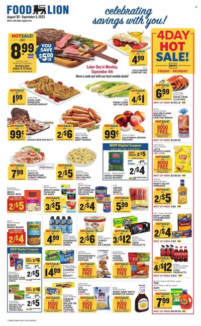 Food Lion (PA) Weekly Ad Flyer Specials August 30 to September 5, 2023