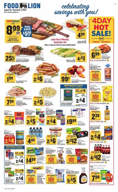 Food Lion (VA) Weekly Ad Flyer Specials August 30 to September 5, 2023