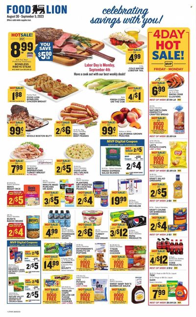 Food Lion (VA) Weekly Ad Flyer Specials August 30 to September 5, 2023