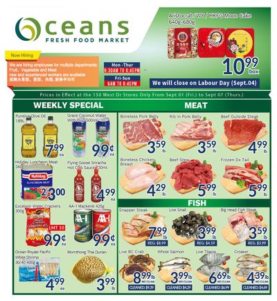 Oceans Fresh Food Market (West Dr., Brampton) Flyer September 1 to 7