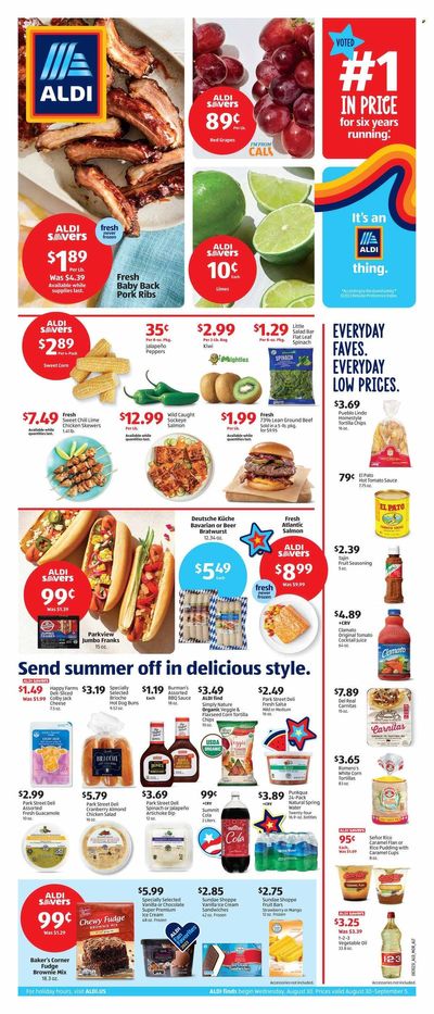 ALDI (CA) Weekly Ad Flyer Specials August 30 to September 5, 2023