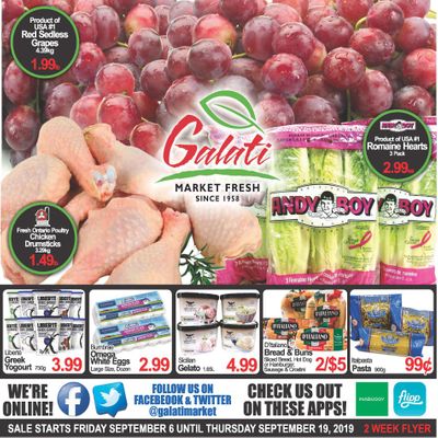 Galati Market Fresh Flyer September 6 to 19