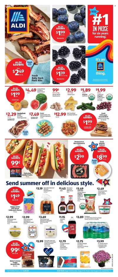 ALDI (IL) Weekly Ad Flyer Specials August 30 to September 5, 2023