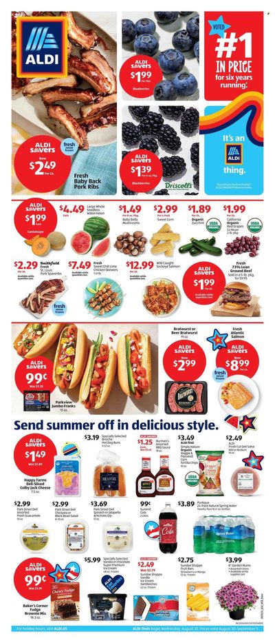 ALDI (MI) Weekly Ad Flyer Specials August 30 to September 5, 2023