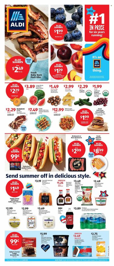 ALDI (NC, SC, TN, VA) Weekly Ad Flyer Specials August 30 to September 5, 2023