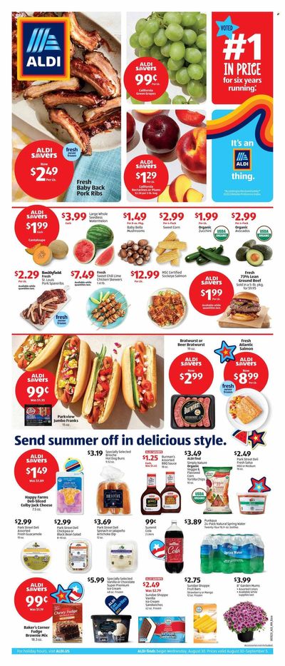ALDI (OH) Weekly Ad Flyer Specials August 30 to September 5, 2023