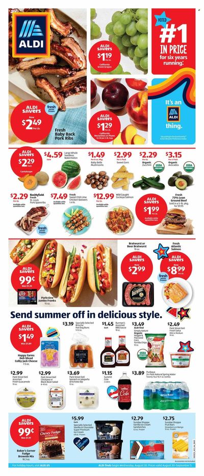 ALDI (FL) Weekly Ad Flyer Specials August 30 to September 5, 2023