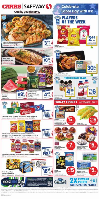 Safeway (AK) Weekly Ad Flyer Specials August 30 to September 5, 2023