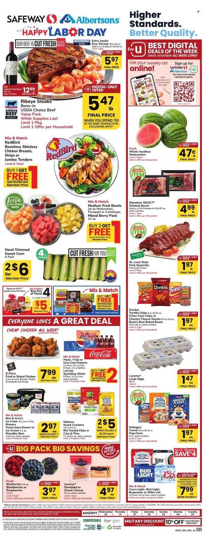 Safeway (CO) Weekly Ad Flyer Specials August 30 to September 5, 2023