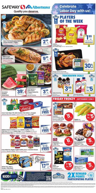Safeway (ID) Weekly Ad Flyer Specials August 30 to September 5, 2023