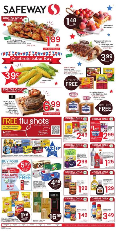 Safeway (MT) Weekly Ad Flyer Specials August 30 to September 5, 2023