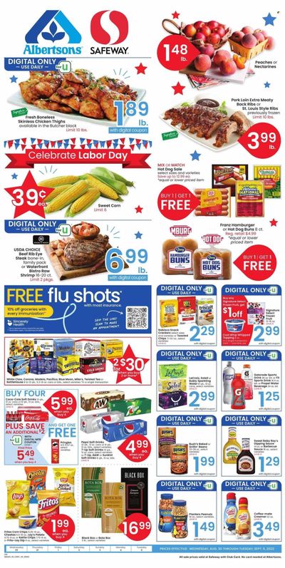 Safeway (MT) Weekly Ad Flyer Specials August 30 to September 5, 2023