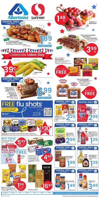 Safeway (MT) Weekly Ad Flyer Specials August 30 to September 5, 2023