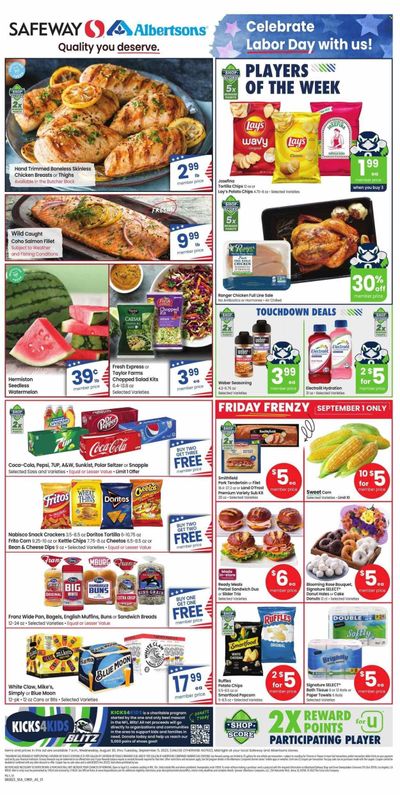 Safeway (WA) Weekly Ad Flyer Specials August 30 to September 5, 2023