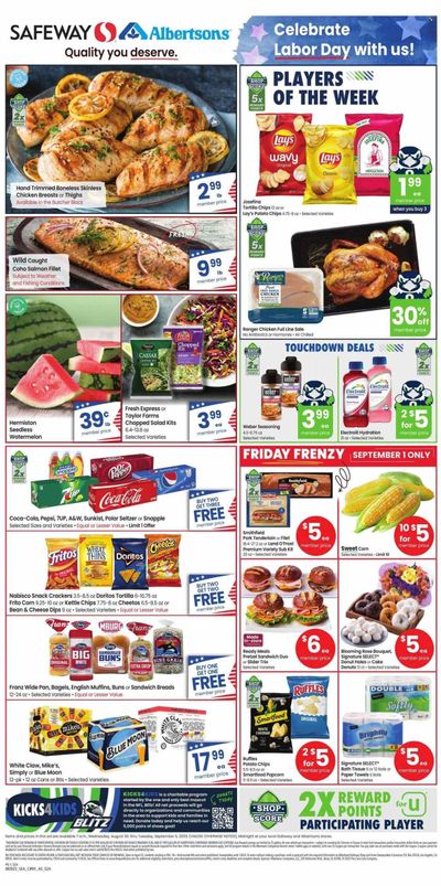 Safeway (WA) Weekly Ad Flyer Specials August 30 to September 5, 2023