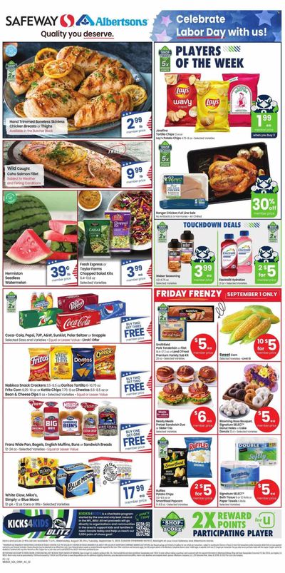 Safeway (WA) Weekly Ad Flyer Specials August 30 to September 5, 2023