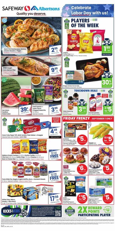 Safeway (WA) Weekly Ad Flyer Specials August 30 to September 5, 2023