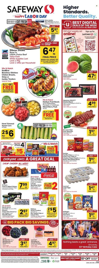 Safeway (WY) Weekly Ad Flyer Specials August 30 to September 5, 2023