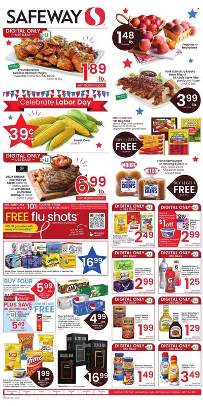 Safeway (WY) Weekly Ad Flyer Specials August 30 to September 5, 2023