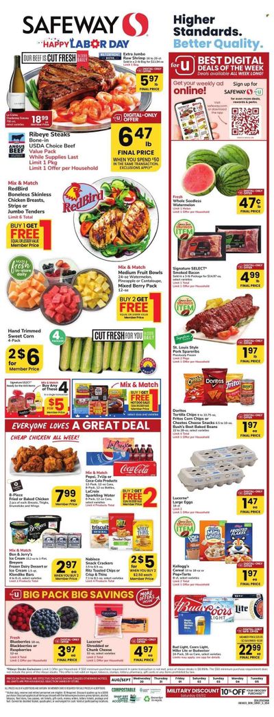 Safeway (WY) Weekly Ad Flyer Specials August 30 to September 5, 2023
