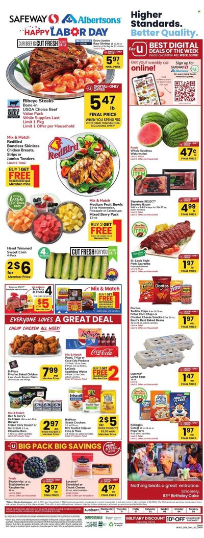 Safeway (WY) Weekly Ad Flyer Specials August 30 to September 5, 2023
