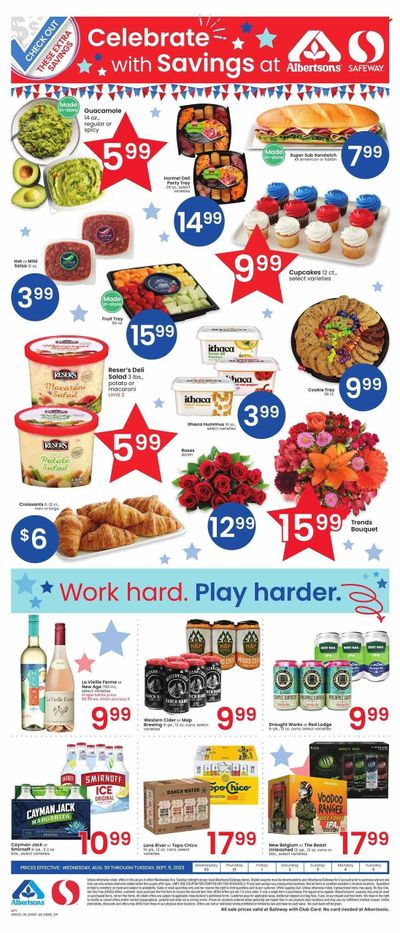 Safeway (MT) Weekly Ad Flyer Specials August 30 to September 5, 2023