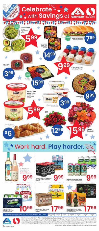 Safeway (MT) Weekly Ad Flyer Specials August 30 to September 5, 2023