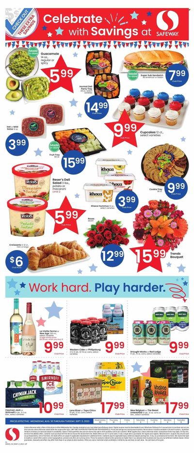 Safeway (MT) Weekly Ad Flyer Specials August 30 to September 5, 2023