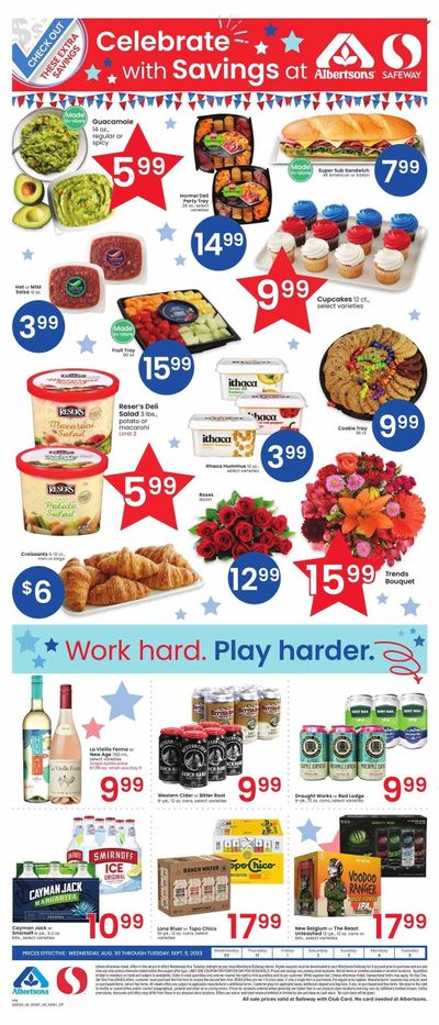 Safeway (MT) Weekly Ad Flyer Specials August 30 to September 5, 2023