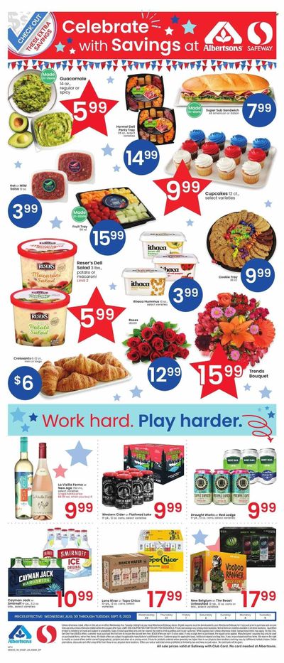 Safeway (MT) Weekly Ad Flyer Specials August 30 to September 5, 2023