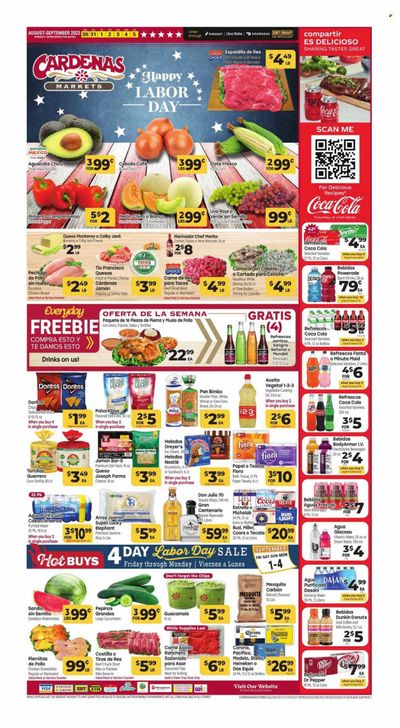 Cardenas (CA, NV) Weekly Ad Flyer Specials August 30 to September 5, 2023