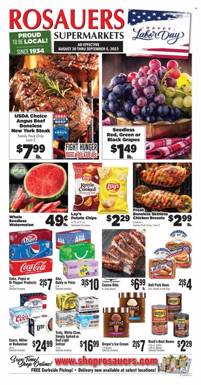 Rosauers (ID, MT, OR, WA) Weekly Ad Flyer Specials August 30 to September 5, 2023