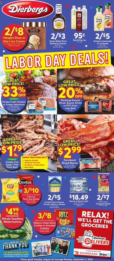 Dierbergs (IL, MO) Weekly Ad Flyer Specials August 29 to September 4, 2023