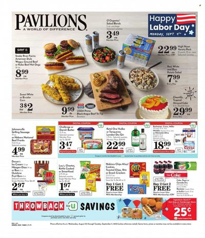 Pavilions (CA) Weekly Ad Flyer Specials August 30 to September 5, 2023