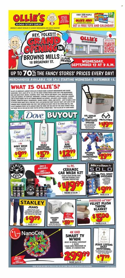 Ollie's Bargain Outlet Weekly Ad Flyer Specials September 13 to September 20, 2023