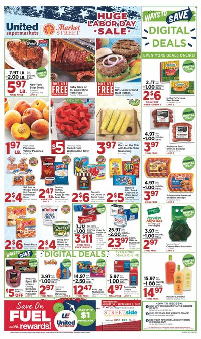 United Supermarkets (TX) Weekly Ad Flyer Specials August 30 to September 5, 2023