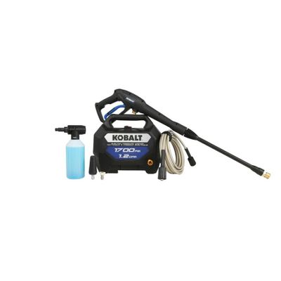 Kobalt 1700-PSI 1.2 Electric Pressure Washer On Sale for $ 89.00 ( Save $ 100.00 ) at Lowe's Canada