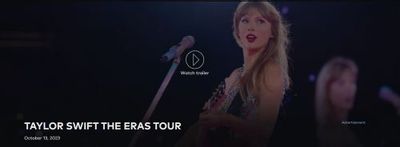 Cineplex Canada: Taylor Swift The Eras Tour Coming October 13th