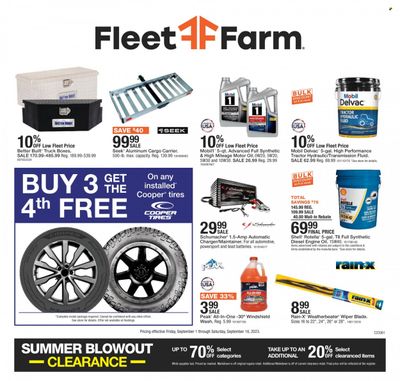 Fleet Farm (IA, MN, ND, WI) Weekly Ad Flyer Specials September 1 to September 16, 2023