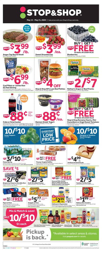 Stop & Shop Weekly Ad & Flyer May 15 to 21