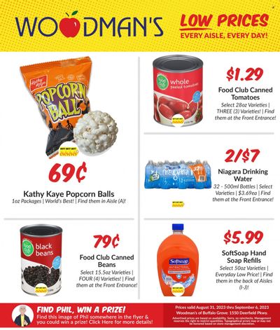 Woodman's Markets (IL, WI) Weekly Ad Flyer Specials August 31 to September 6, 2023