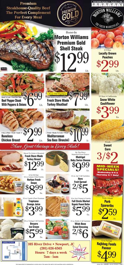 Morton Williams (NJ) Weekly Ad Flyer Specials September 1 to September 7, 2023
