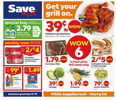 Save a Lot Weekly Ad & Flyer May 13 to 19