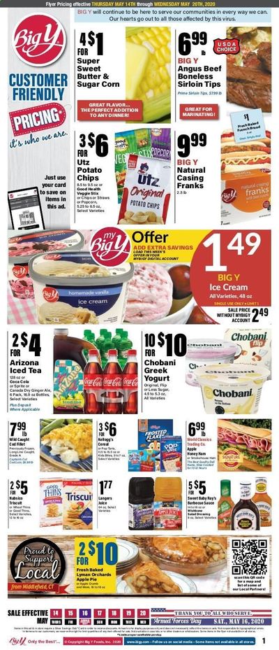 Big Y Weekly Ad & Flyer May 14 to 20