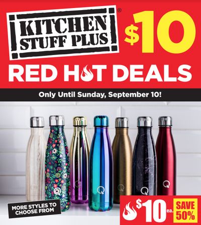 Kitchen Stuff Plus Canada Red Hot Deals: $10 Deals, 60% on 4 Pc. Gourmet Cheese Hatbox Side Plate Set + More Offers